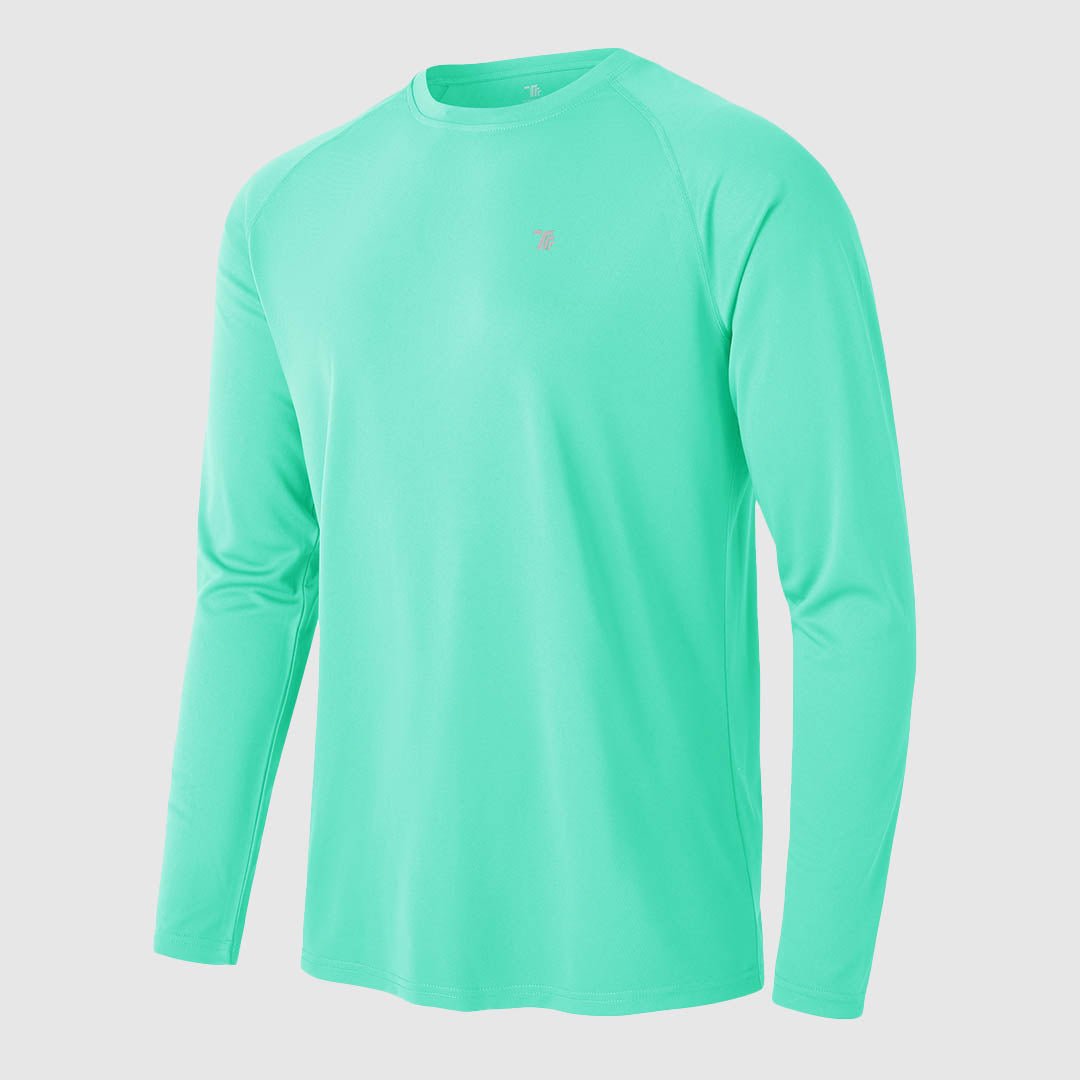 Men's Lightweight UPF 50+ Long Sleeve Shirts - TBMPOY