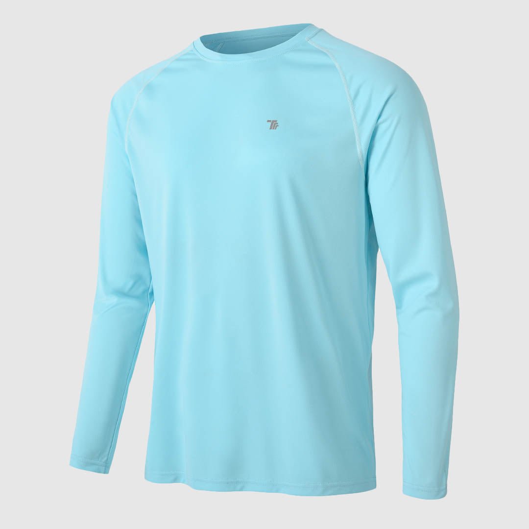 Men's Lightweight UPF 50+ Long Sleeve Shirts - TBMPOY