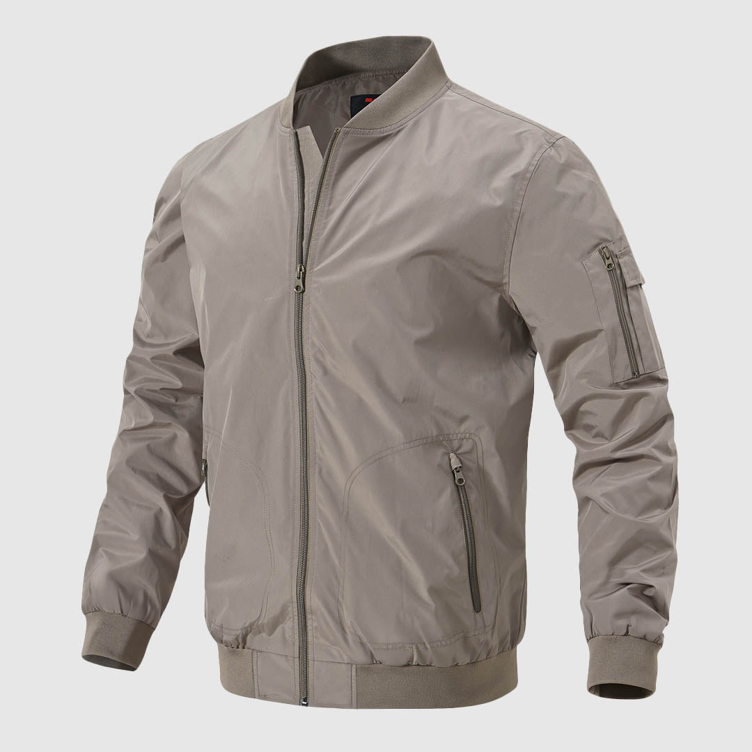 Men's Lightweight Windproof Bomber Jacket - TBMPOY