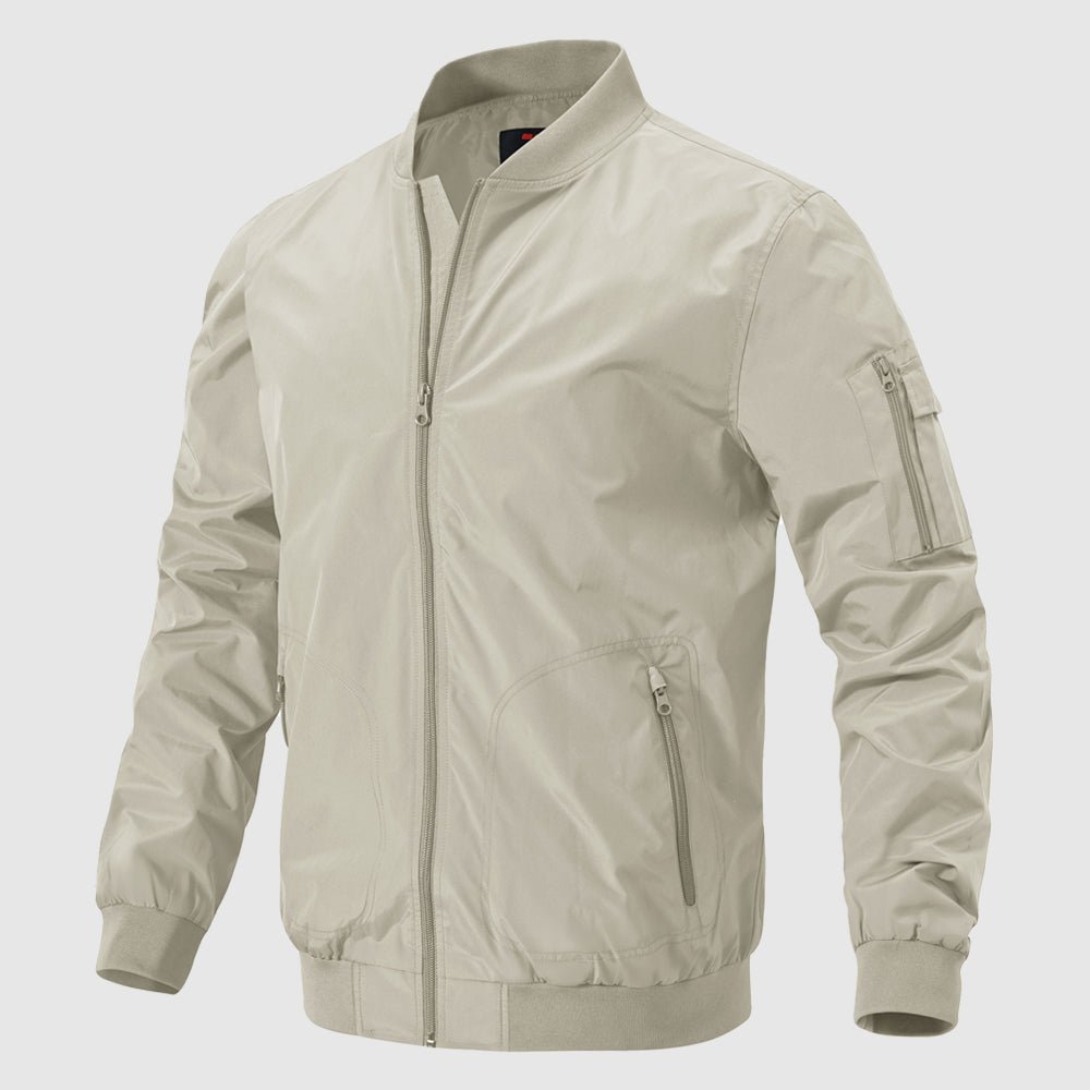 Men's Lightweight Windproof Bomber Jacket – TBMPOY