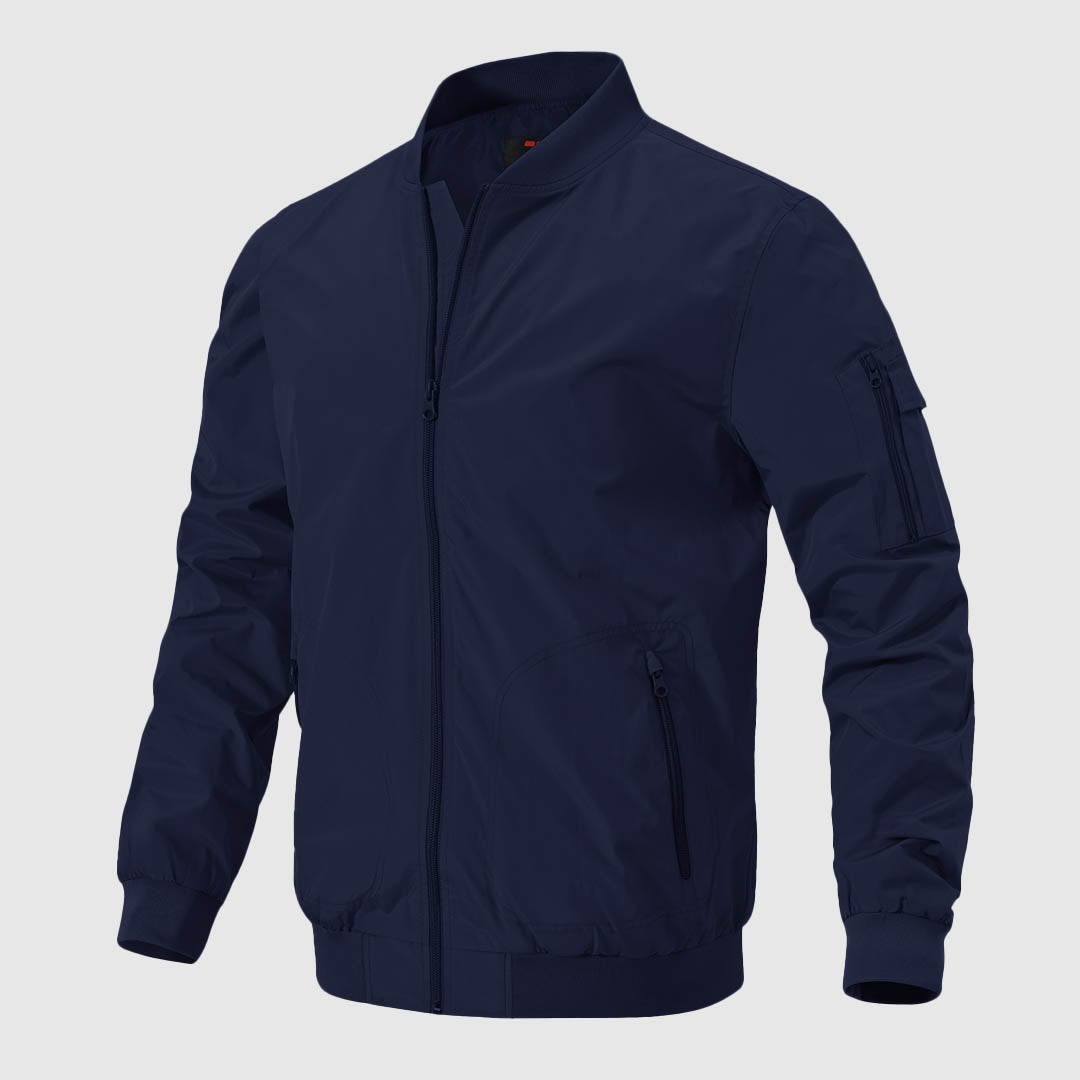 Men's Lightweight Windproof Bomber Jacket - TBMPOY