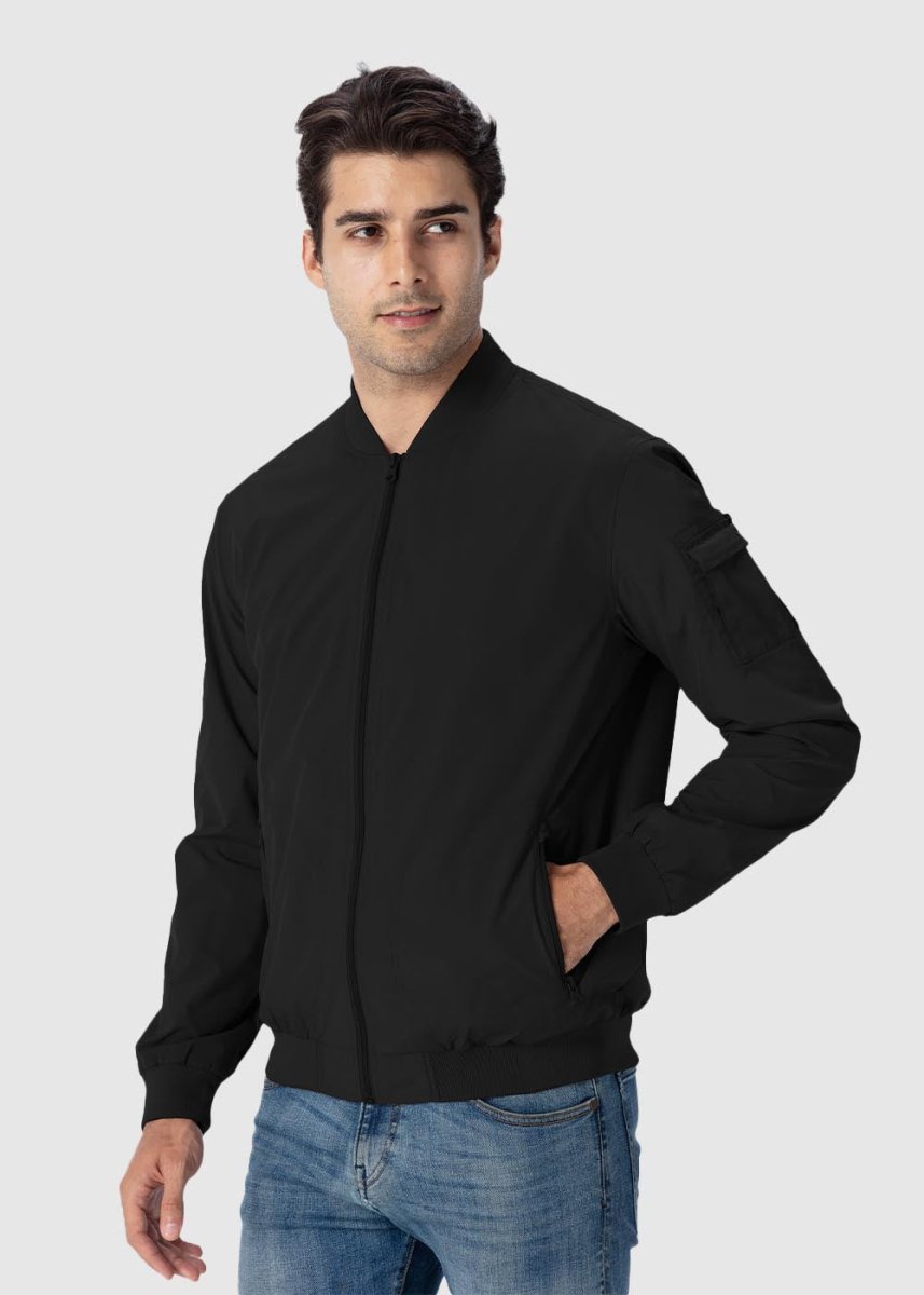 Men's Lightweight Windproof Bomber Jacket - TBMPOY