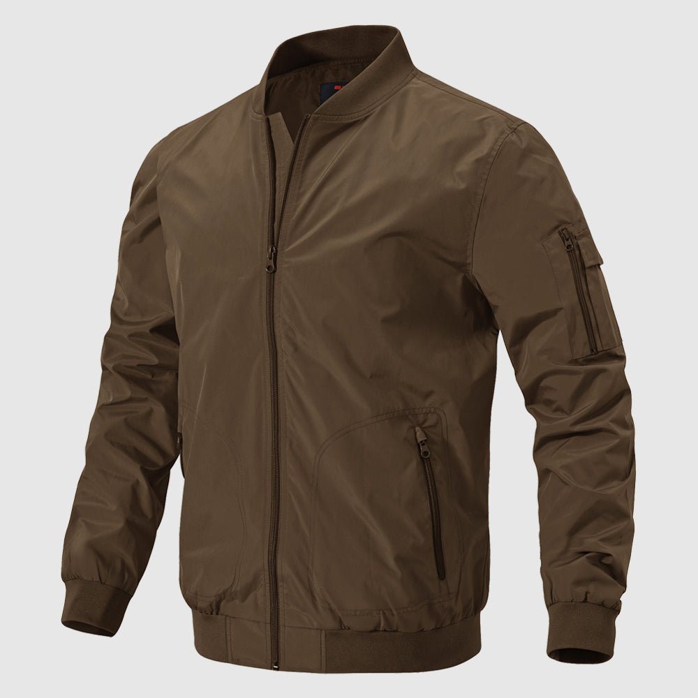 Men's Lightweight Windproof Bomber Jacket - TBMPOY