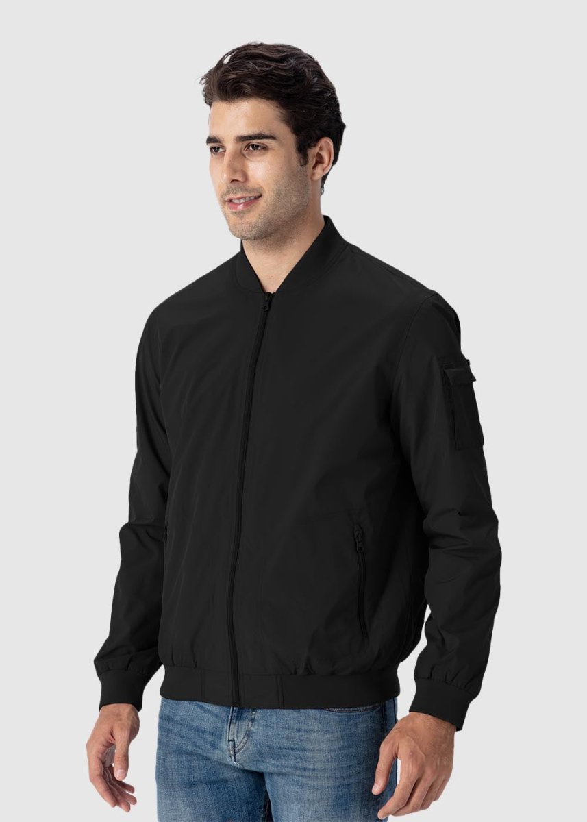 Men's Lightweight Windproof Bomber Jacket - TBMPOY