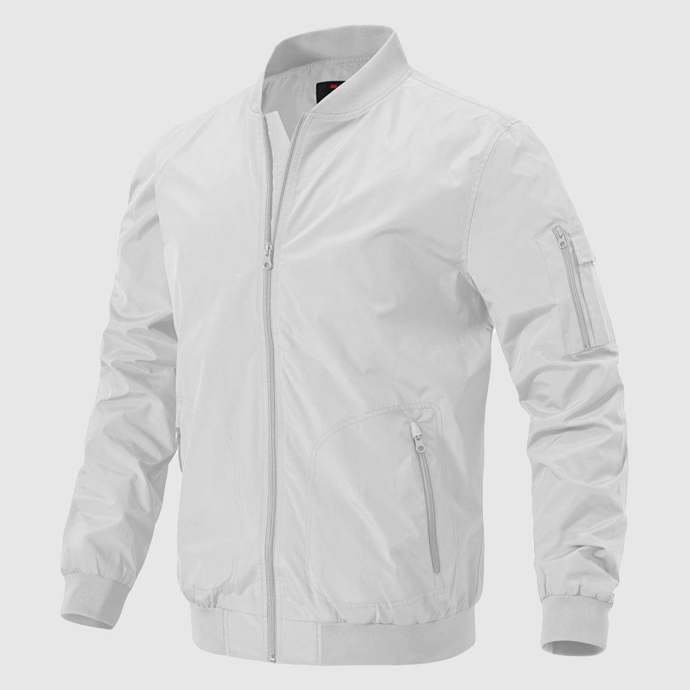 Men's Lightweight Windproof Bomber Jacket - TBMPOY