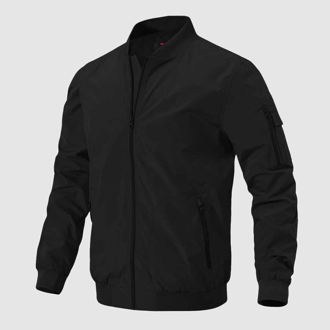 Men's Lightweight Windproof Bomber Jacket - TBMPOY
