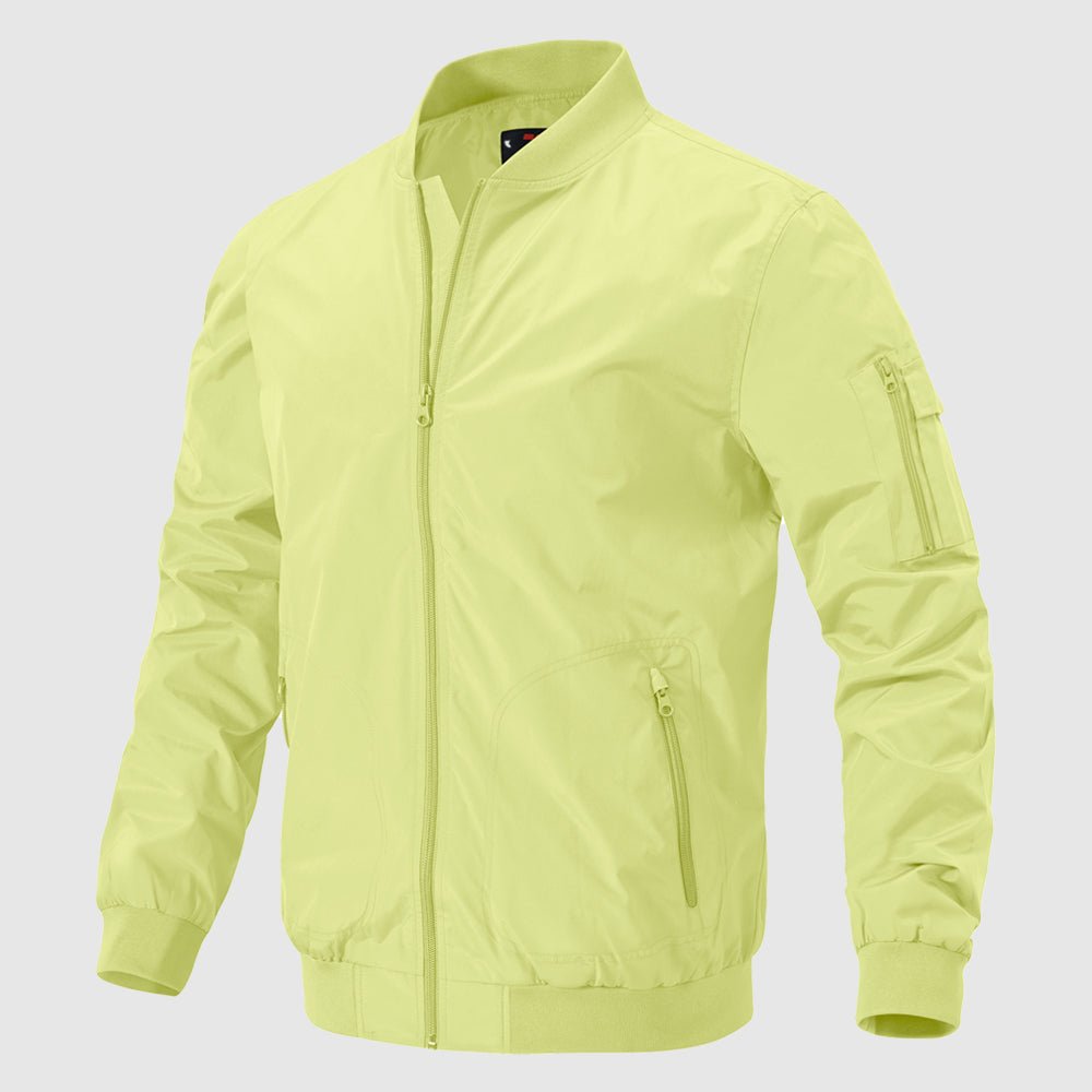 Men's Lightweight Windproof Bomber Jacket - TBMPOY
