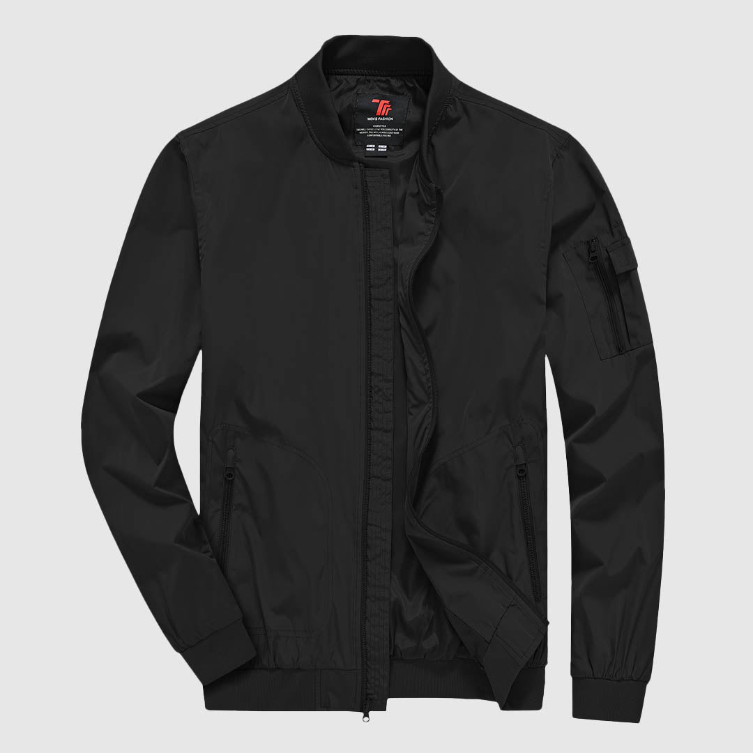 Men's Lightweight Windproof Bomber Jacket - TBMPOY