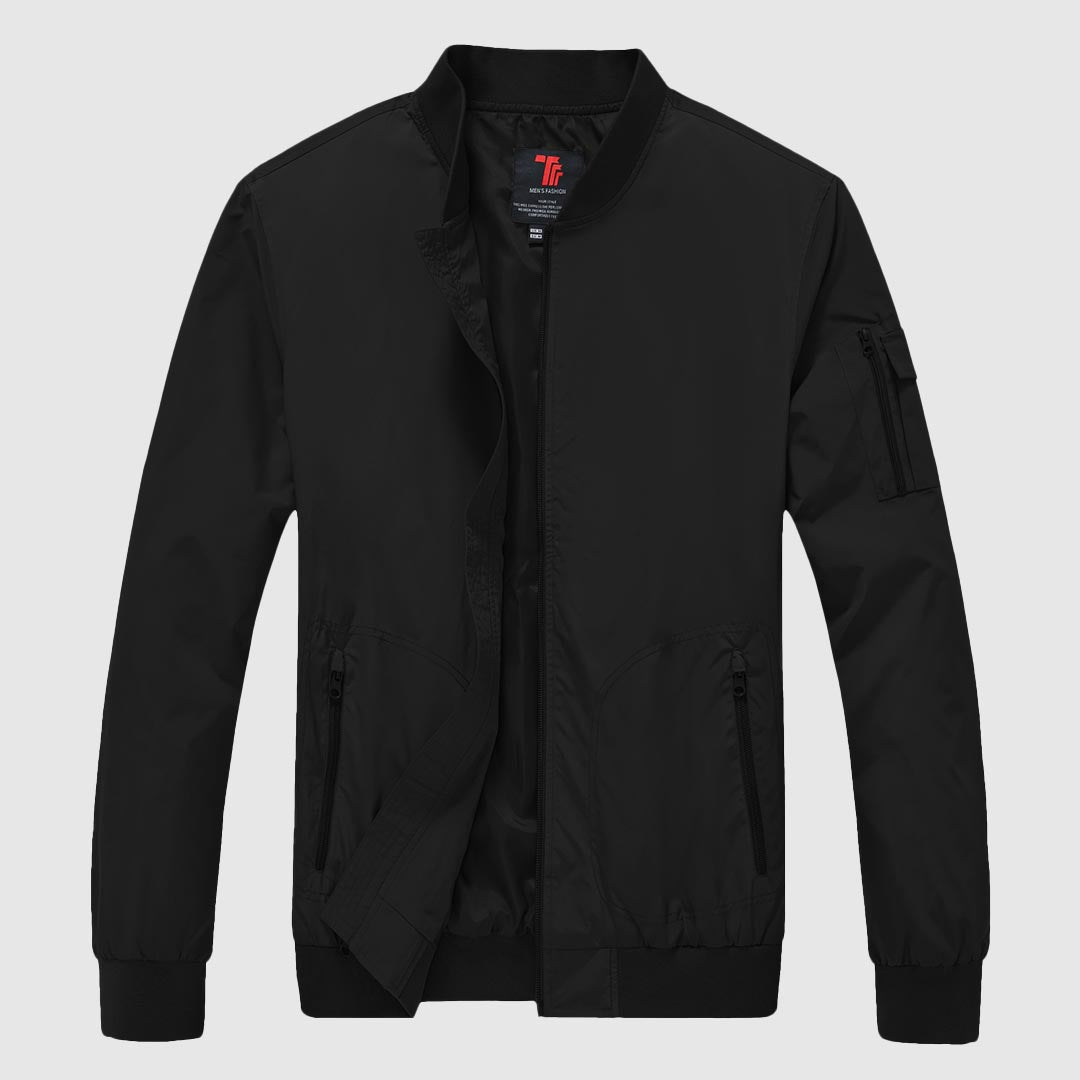 Men's Lightweight Windproof Bomber Jacket - TBMPOY