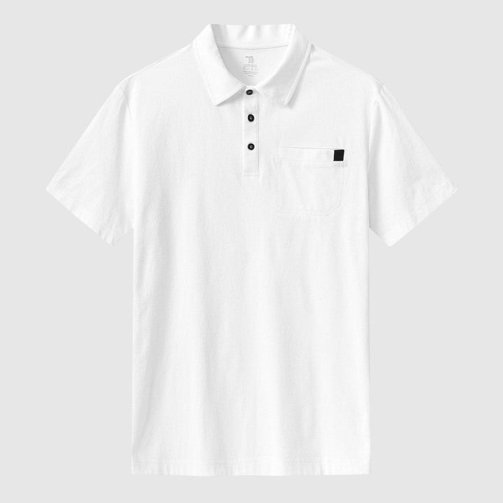 Men's Moisture Wicking Tennis Polo Shirts - TBMPOY
