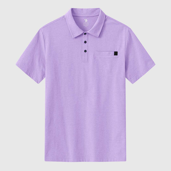 Men's Moisture Wicking Tennis Polo Shirts - TBMPOY