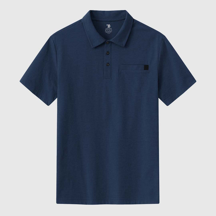 Men's Moisture Wicking Tennis Polo Shirts - TBMPOY