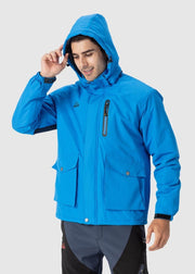 Men's Mountain Ski Snow Waterproof Jackets - TBMPOY