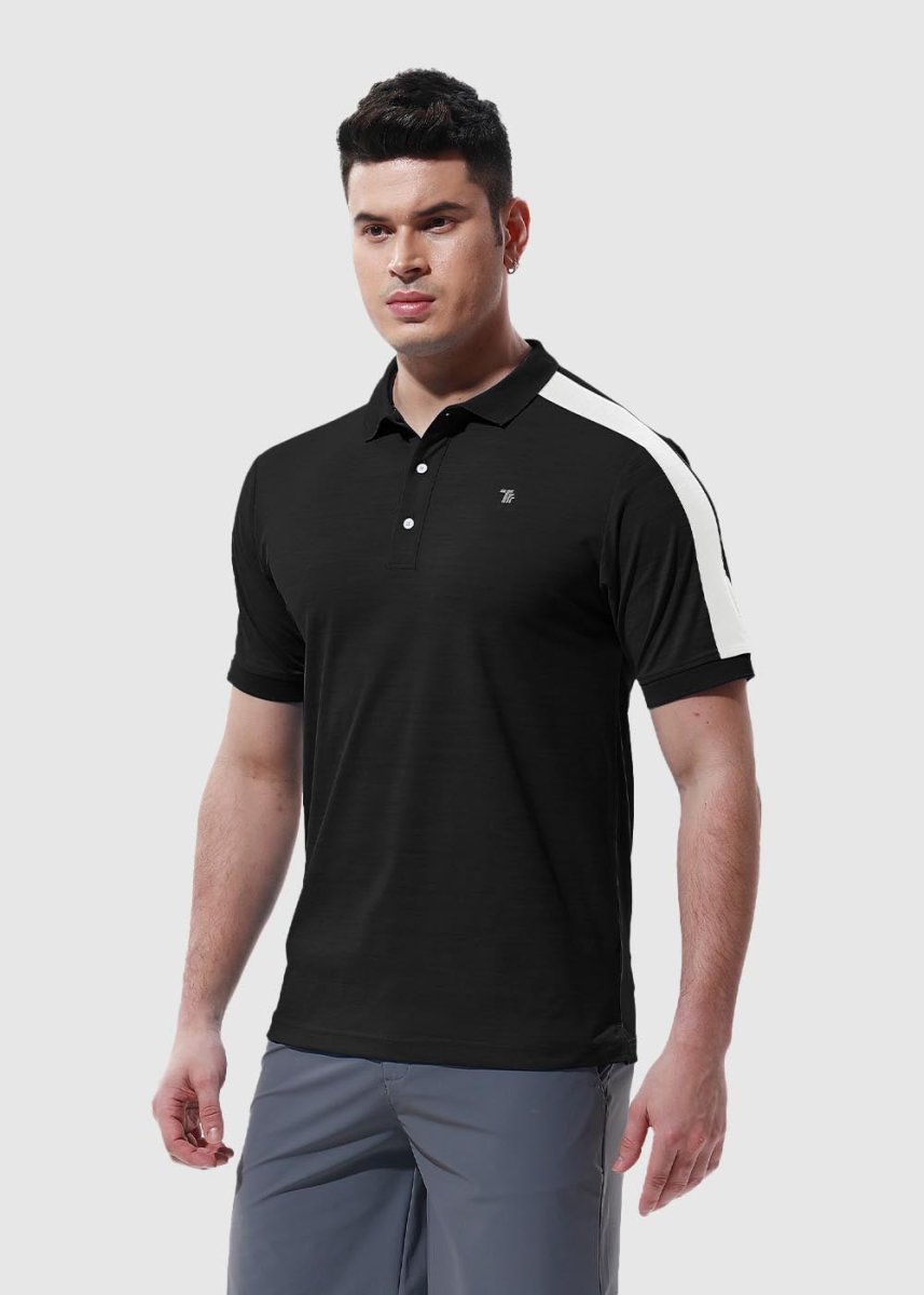 Men's Quick Dry Golf Polo Short Sleeve Shirts - TBMPOY