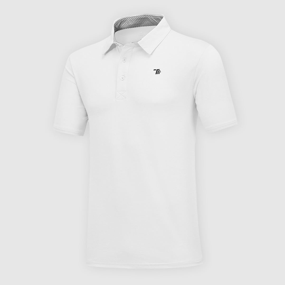 Men's Quick Dry Moisture Wicking Polo Golf Shirts - TBMPOY