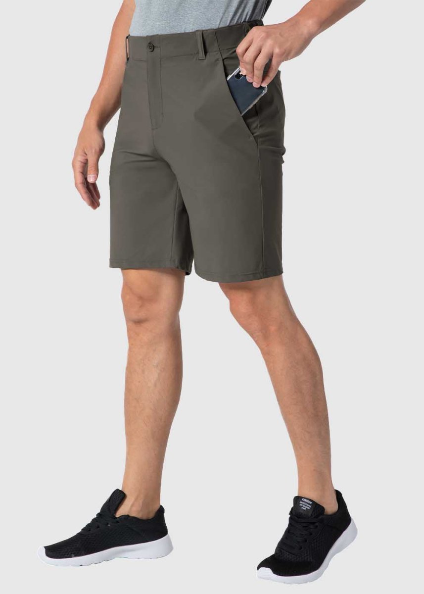 Men's Quick Dry Short Stretch Work Shorts - TBMPOY
