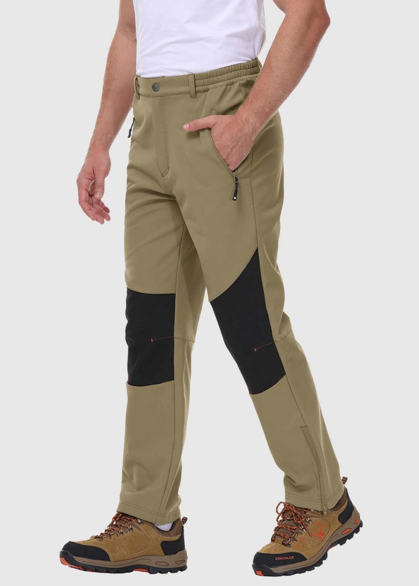 Men's Waterproof Fleece Lined Insulated Pants - TBMPOY