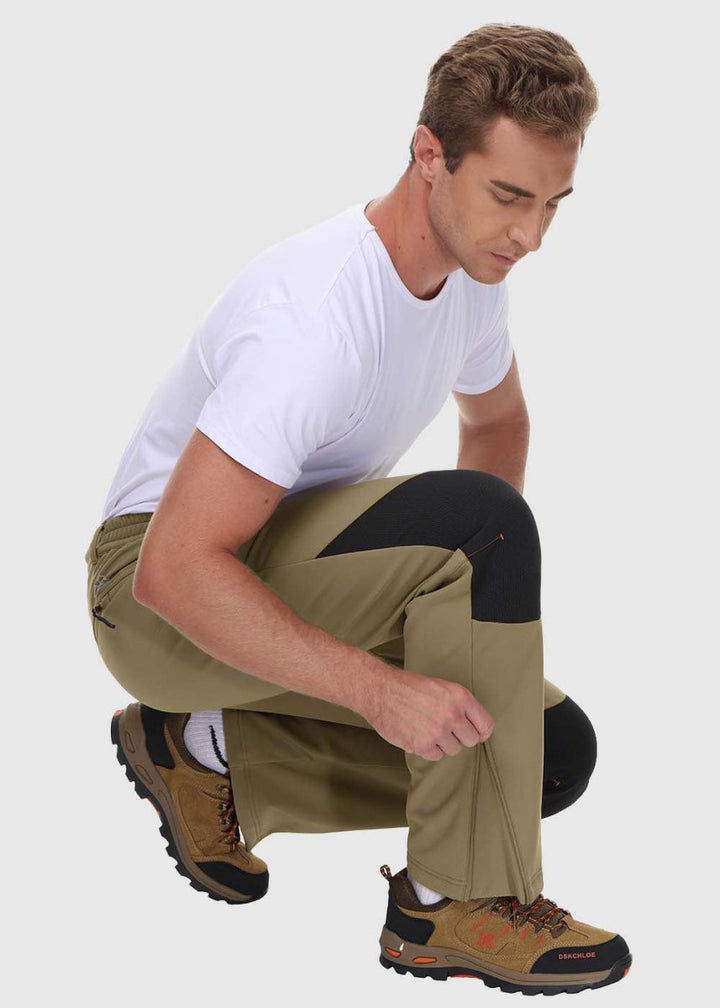 Men's Waterproof Fleece Lined Insulated Pants - TBMPOY