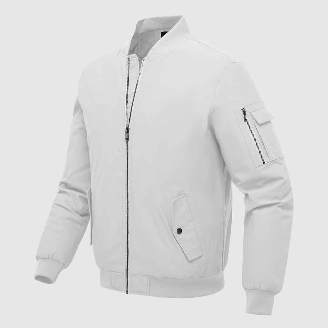 Men's Windproof Casual Bomber Jacket - TBMPOY