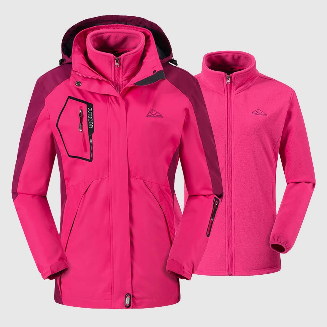 Best 3 in hot sale 1 jacket women's waterproof