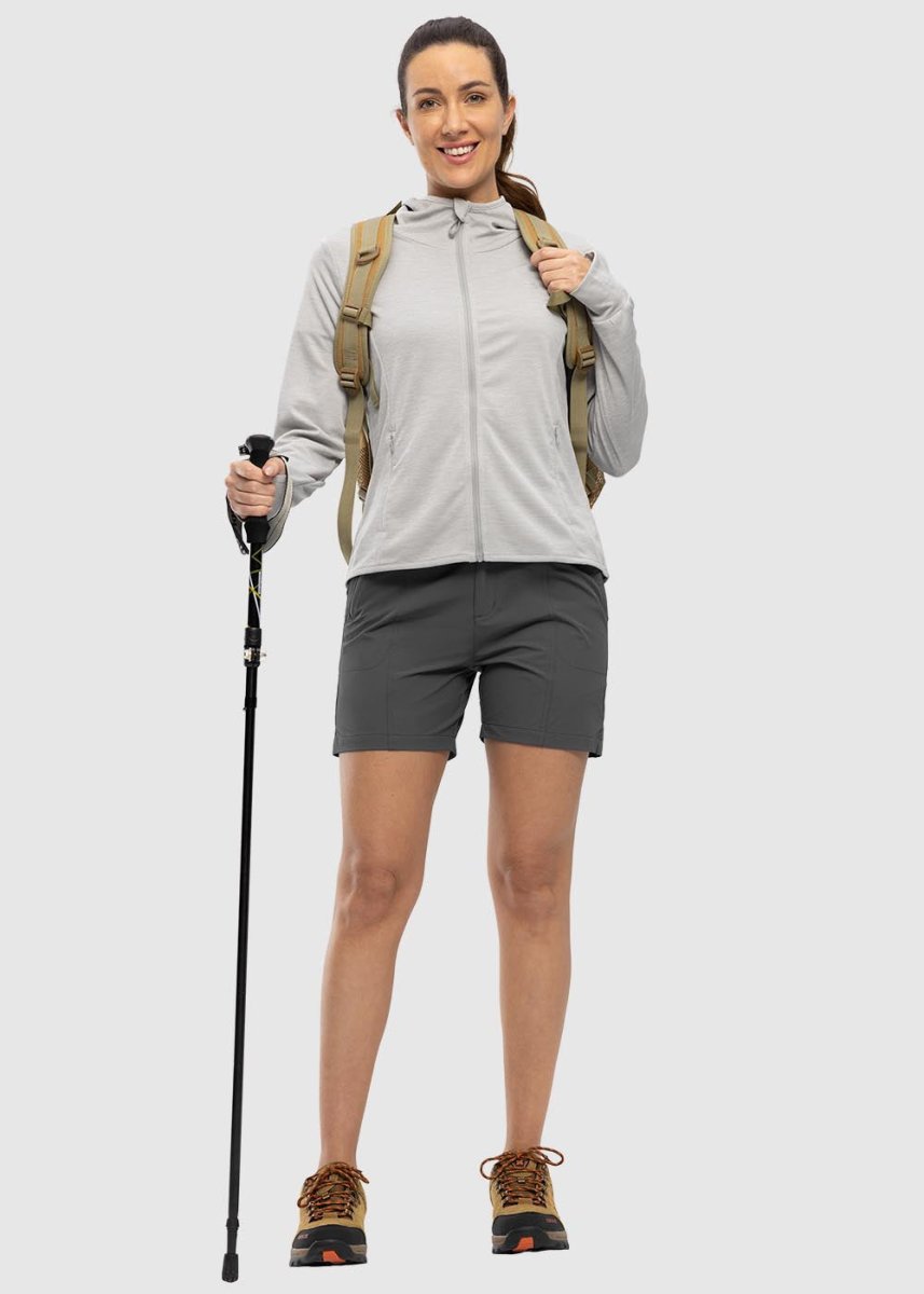 Women's Hiking Quick Dry Stretchy Shorts - TBMPOY
