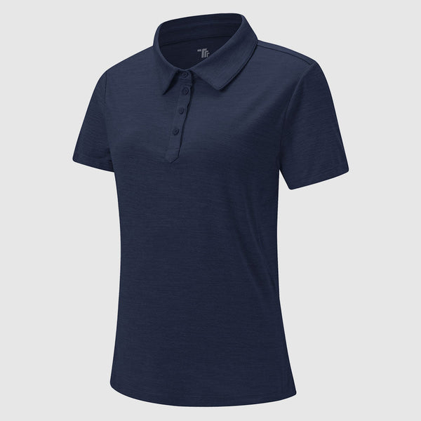 Women's Lightweight Breathable Polo Shirts - TBMPOY