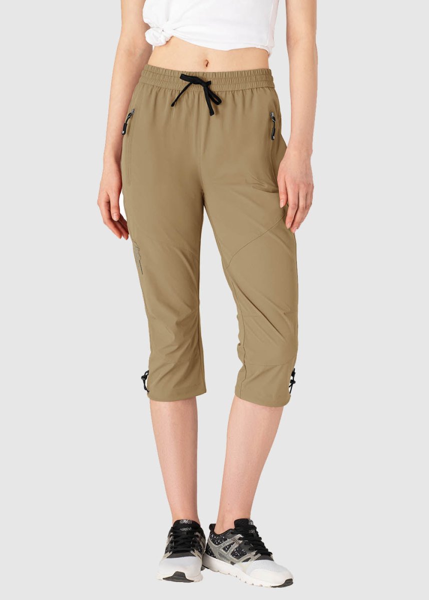 Plus Size Crop Pants Women's Capri Pants High Waisted Wide Leg