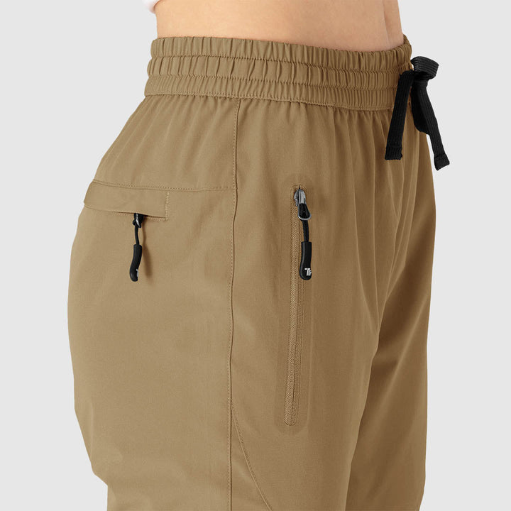 Women's Lightweight Outdoor Quick Dry Capri Pants - TBMPOY
