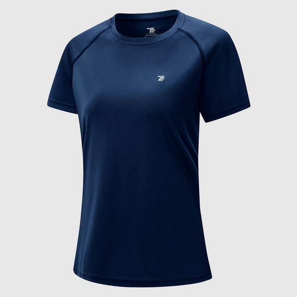 Women's Lightweight Running Short Sleeve Shirts - TBMPOY