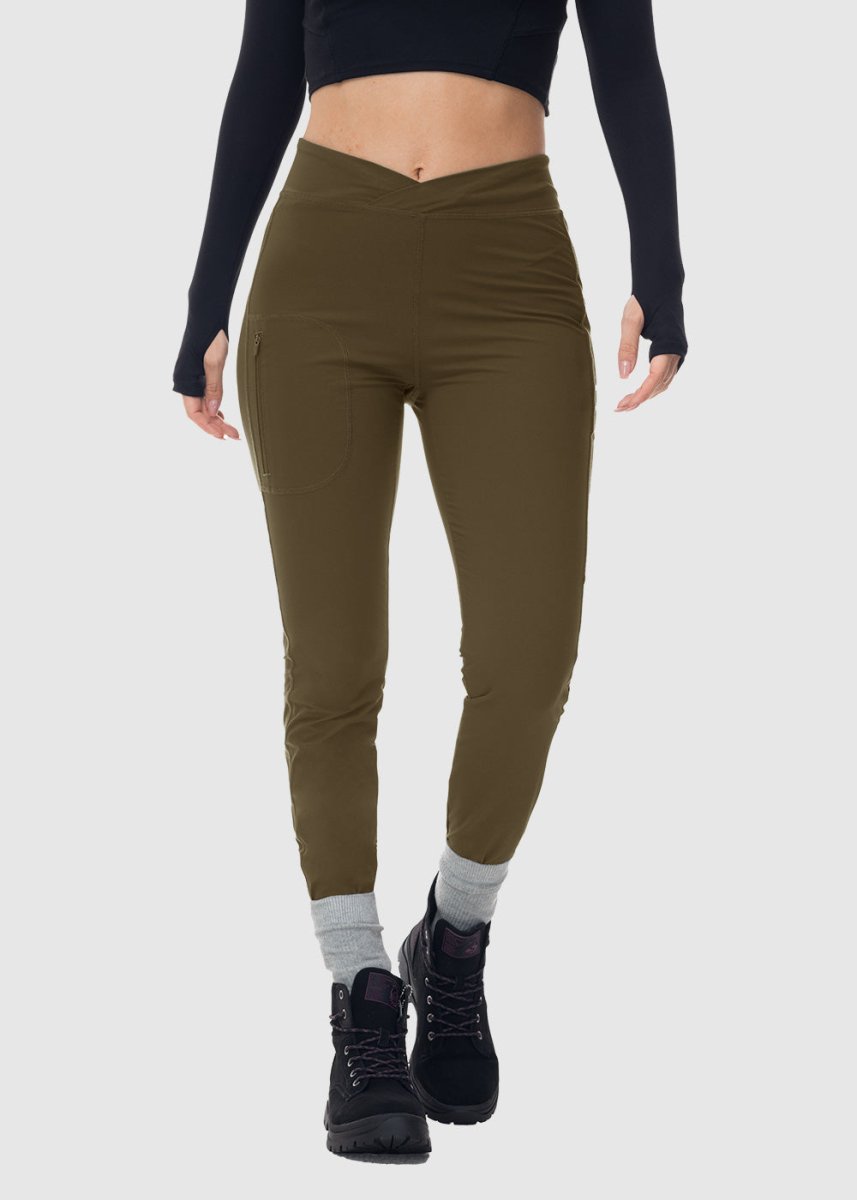 Women's Lightweight Stretch Skinny Hiking Pants - TBMPOY