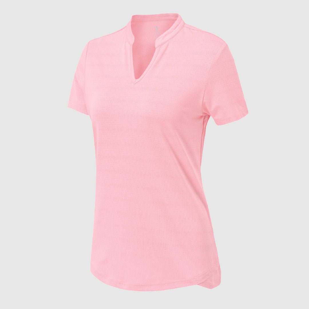 Polo t shirt women's v neck cheap