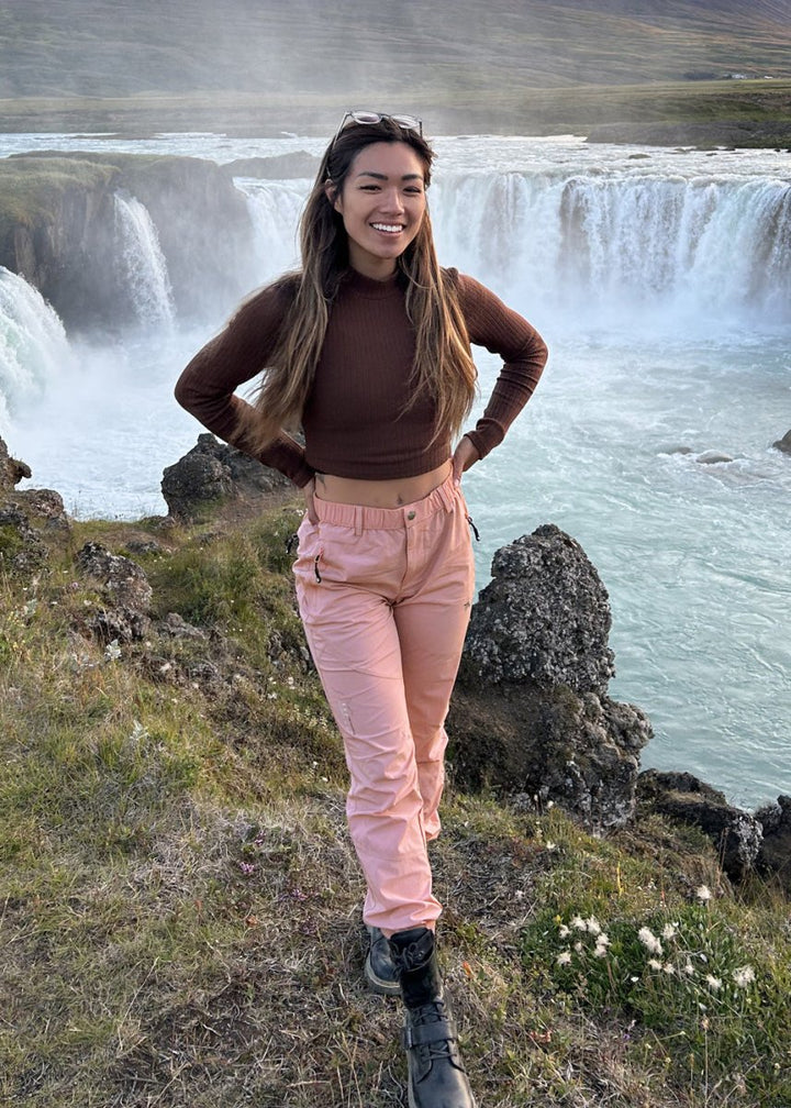 Women's Lightweight Water Resistant Hiking Pants - TBMPOY