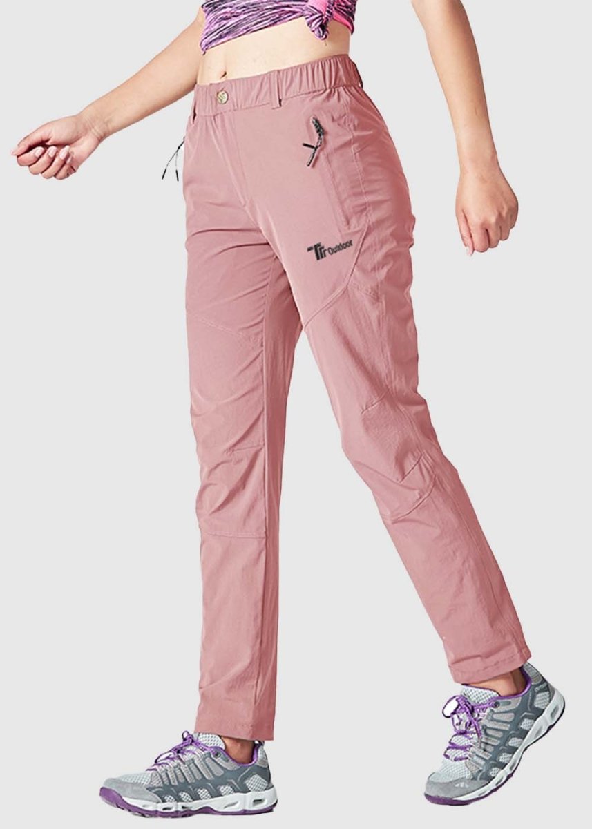 Women's Lightweight Water Resistant Hiking Pants - TBMPOY