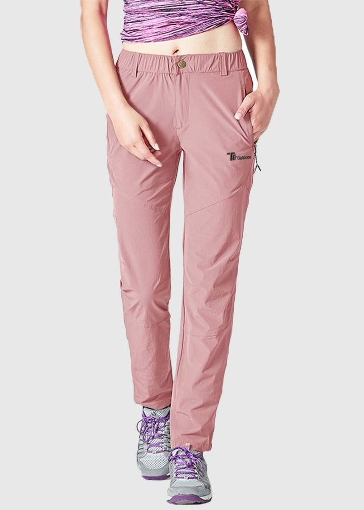 Women's Lightweight Water Resistant Hiking Pants - TBMPOY