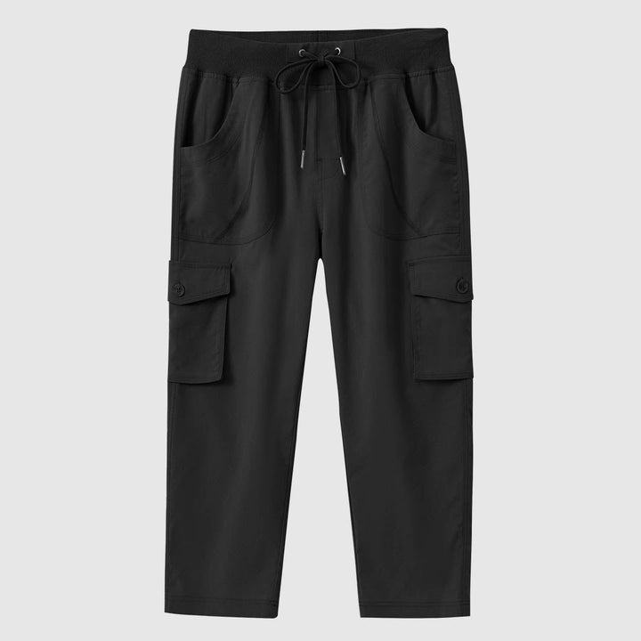 Women's Outdoor Lightweight Cargo Capris - TBMPOY