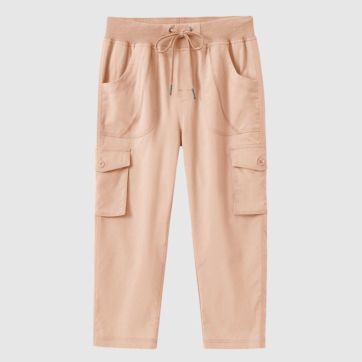 Women's Outdoor Lightweight Cargo Capris - TBMPOY