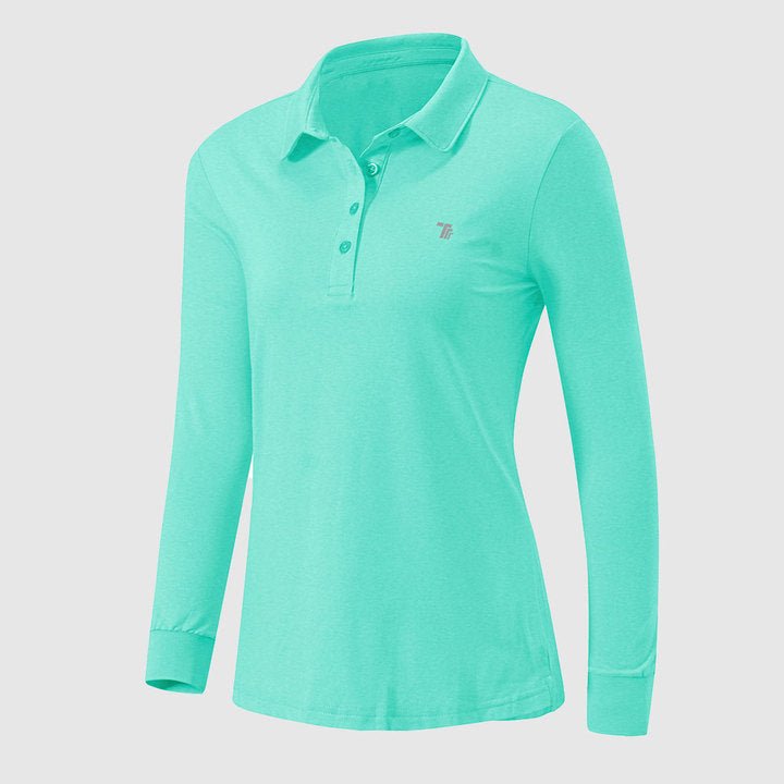 Ladies long cheap polo shirts