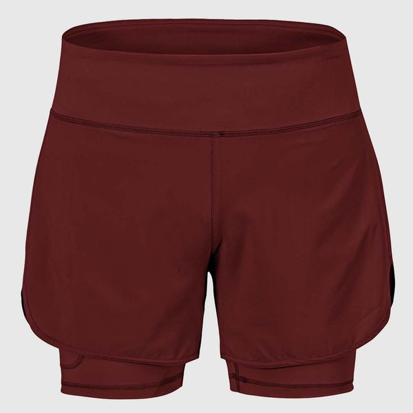 Women's Quick Dry Running Shorts With Liner - TBMPOY