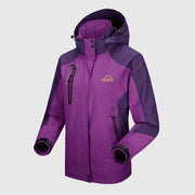 Women's Rain Windbreaker Jacket With Hood - TBMPOY