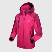 Women's Rain Windbreaker Jacket With Hood - TBMPOY