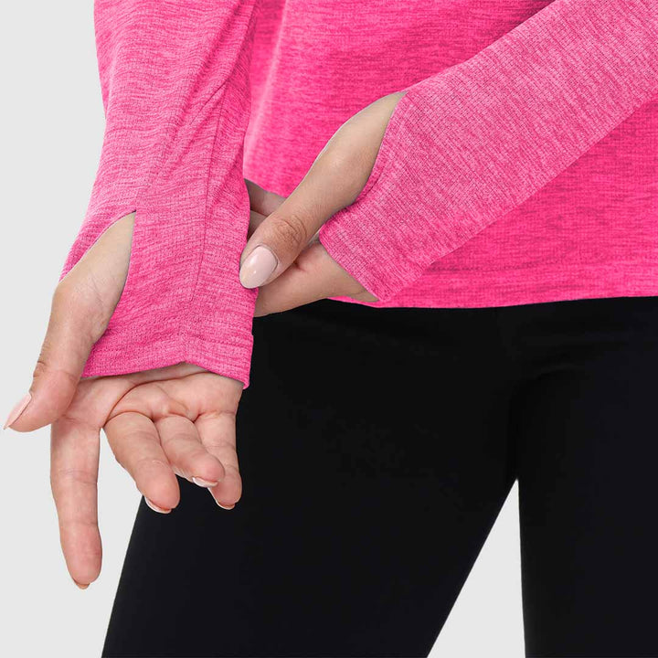 Women's UPF 50+ Quick Dry Long Sleeve Hoodie Shirts - TBMPOY