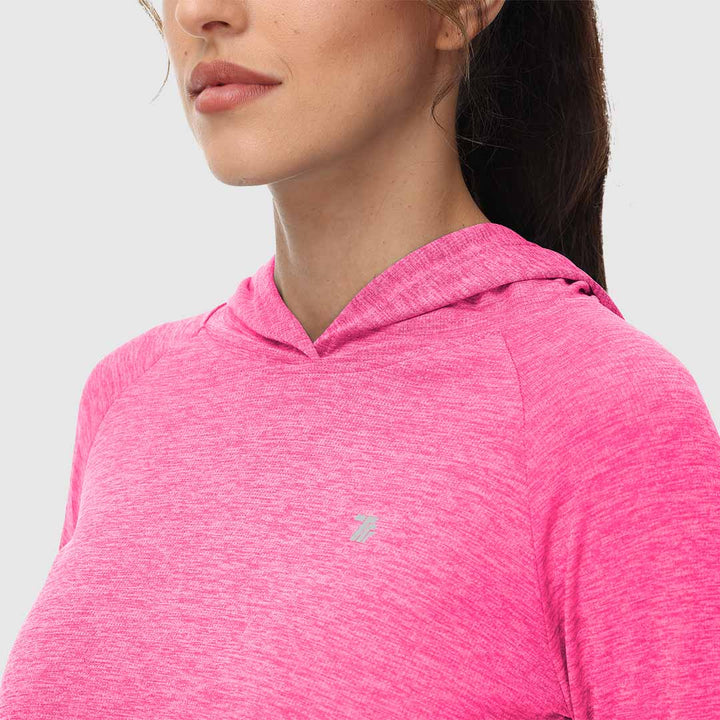 Women's UPF 50+ Quick Dry Long Sleeve Hoodie Shirts - TBMPOY