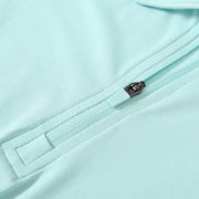 Women's UPF 50+ Quick Dry Zip Sleeveless Polo Shirt - TBMPOY