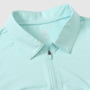 Women's UPF 50+ Quick Dry Zip Sleeveless Polo Shirt - TBMPOY
