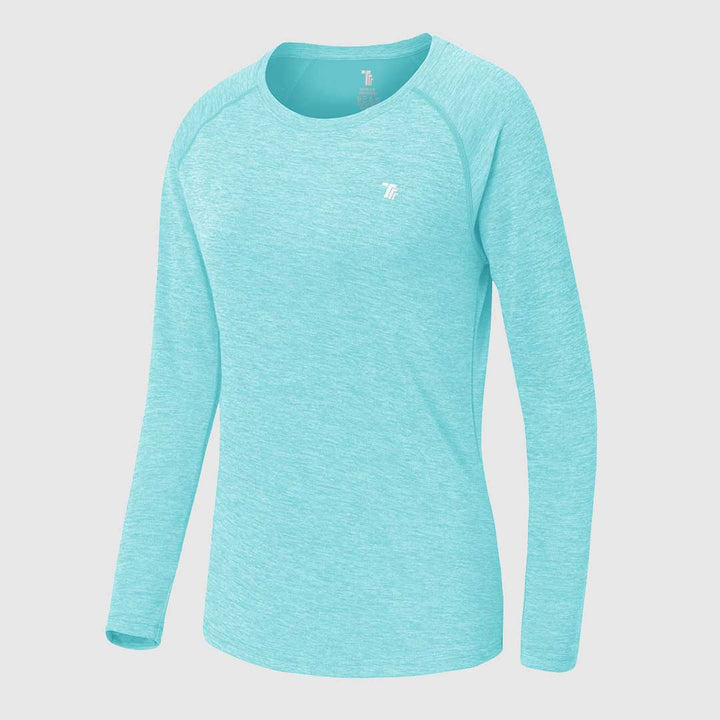 Women's UPF 50+ Sun Protection Long Sleeve Shirts - TBMPOY