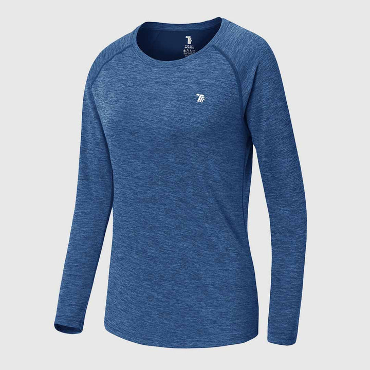 Women's UPF 50+ Sun Protection Long Sleeve Shirts - TBMPOY