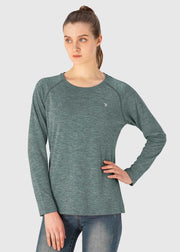 Women's UPF 50+ Sun Protection Long Sleeve Shirts - TBMPOY