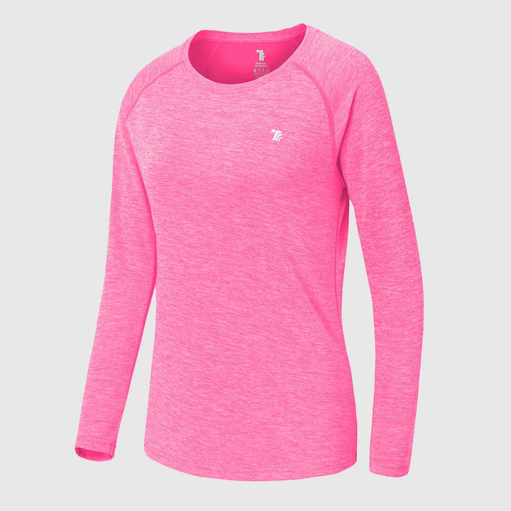 Women's UPF 50+ Sun Protection Long Sleeve Shirts - TBMPOY