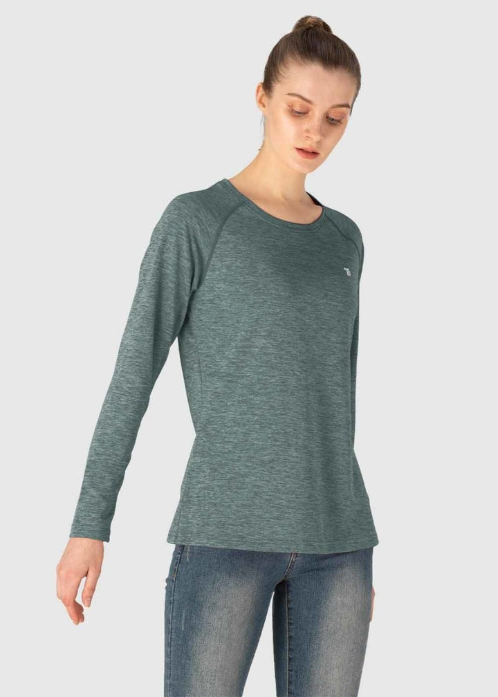 Women's UPF 50+ Sun Protection Long Sleeve Shirts - TBMPOY